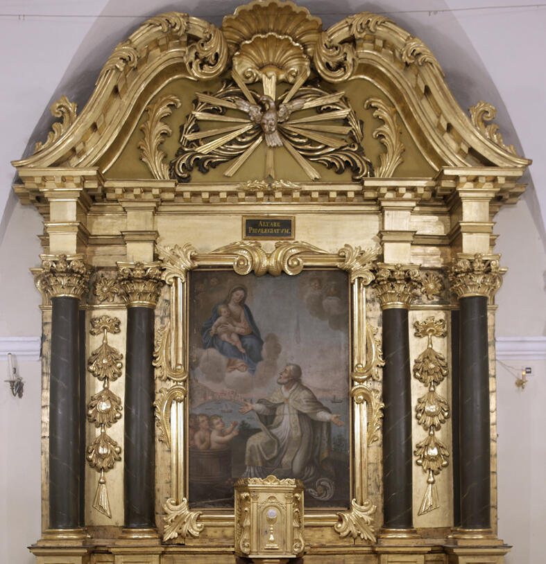 Altar of St. Nicholas Church, Cavtat - after treatment